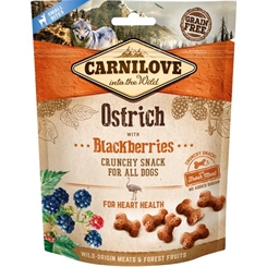 Crunchy snack Struds & brombær - 200 g - Carnilove